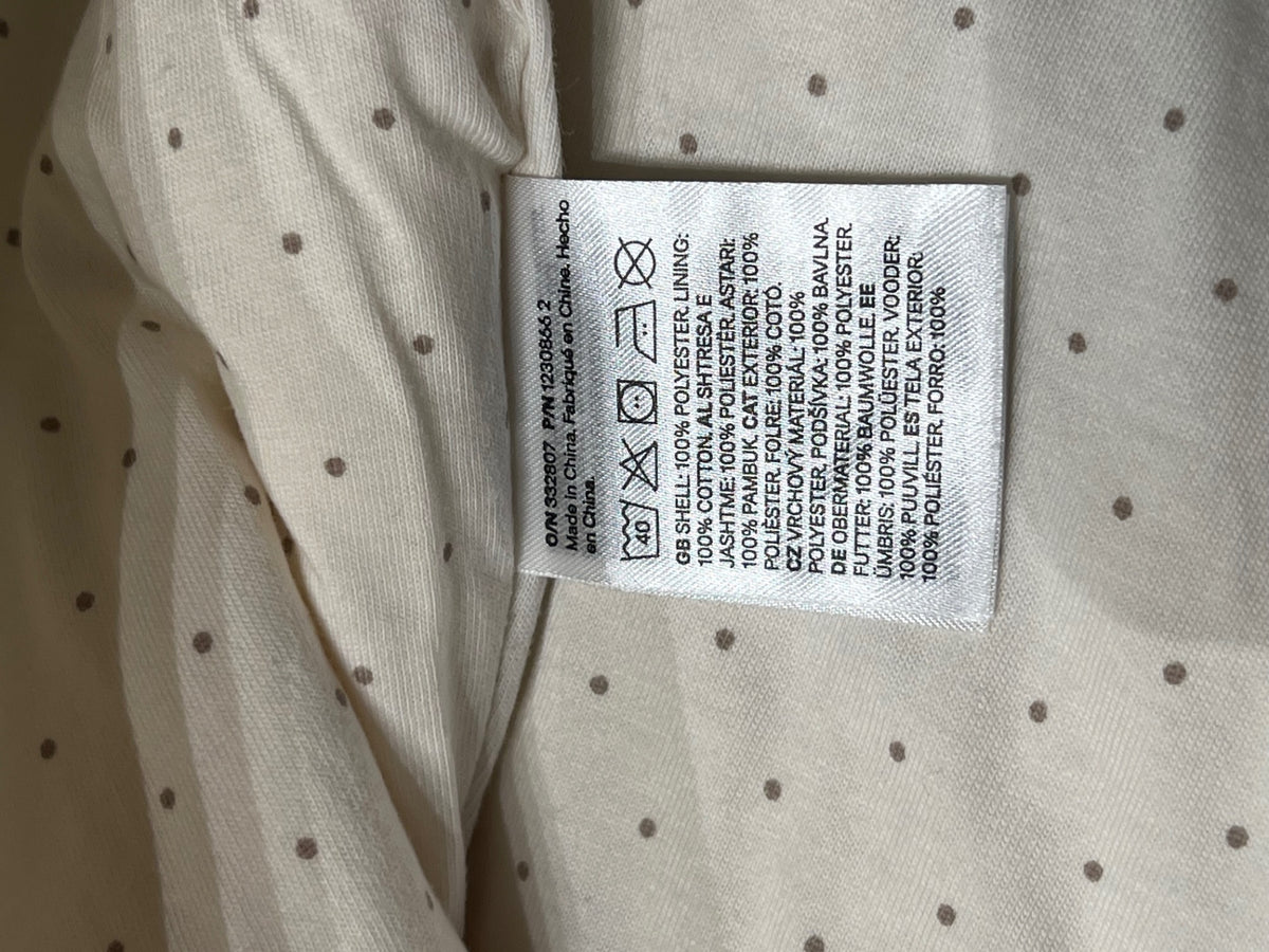 H&M Teddyoverall 62 Vit (NY)