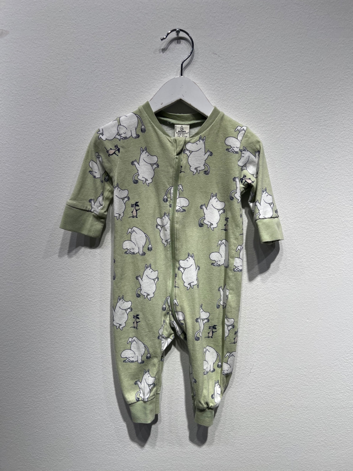 Lindex Pyjamas 62 Grön/Moomin