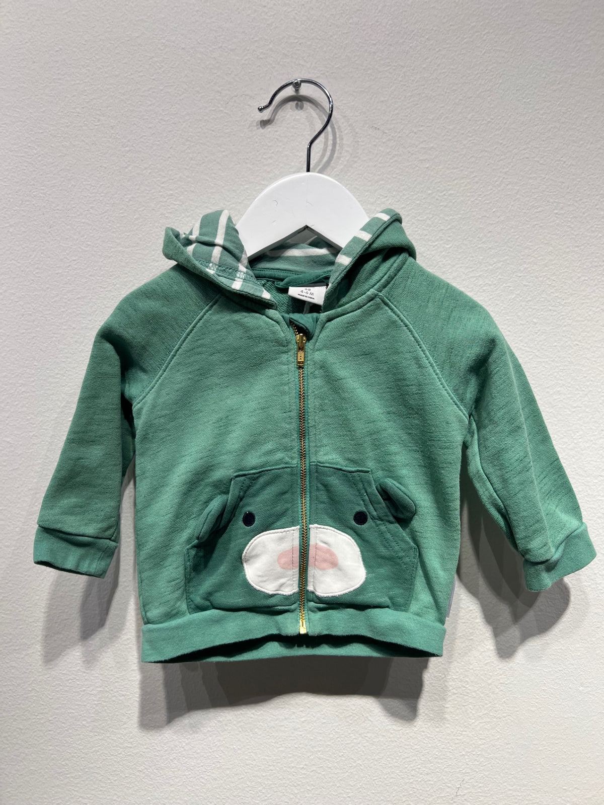 Polarn o. Pyret Hoodie 68 Grön
