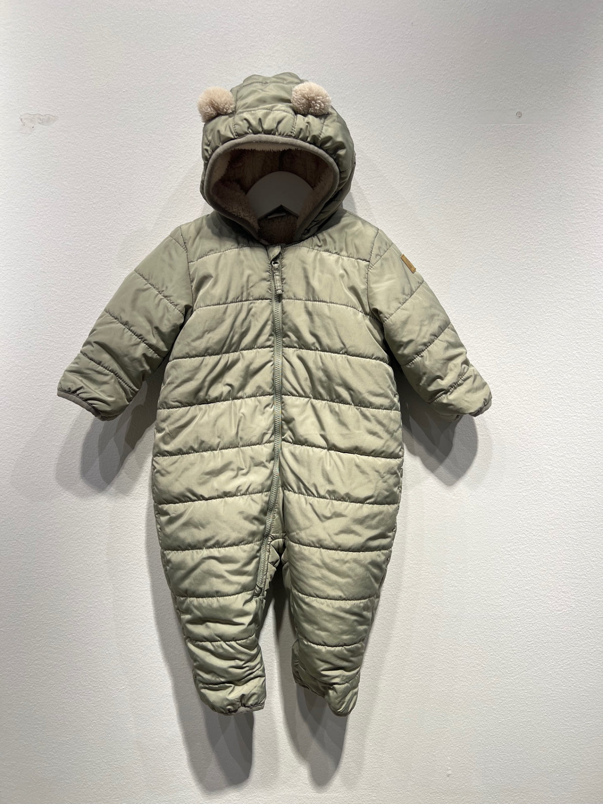 Lindex Babyoverall vattenavvisande 62-68 Grön