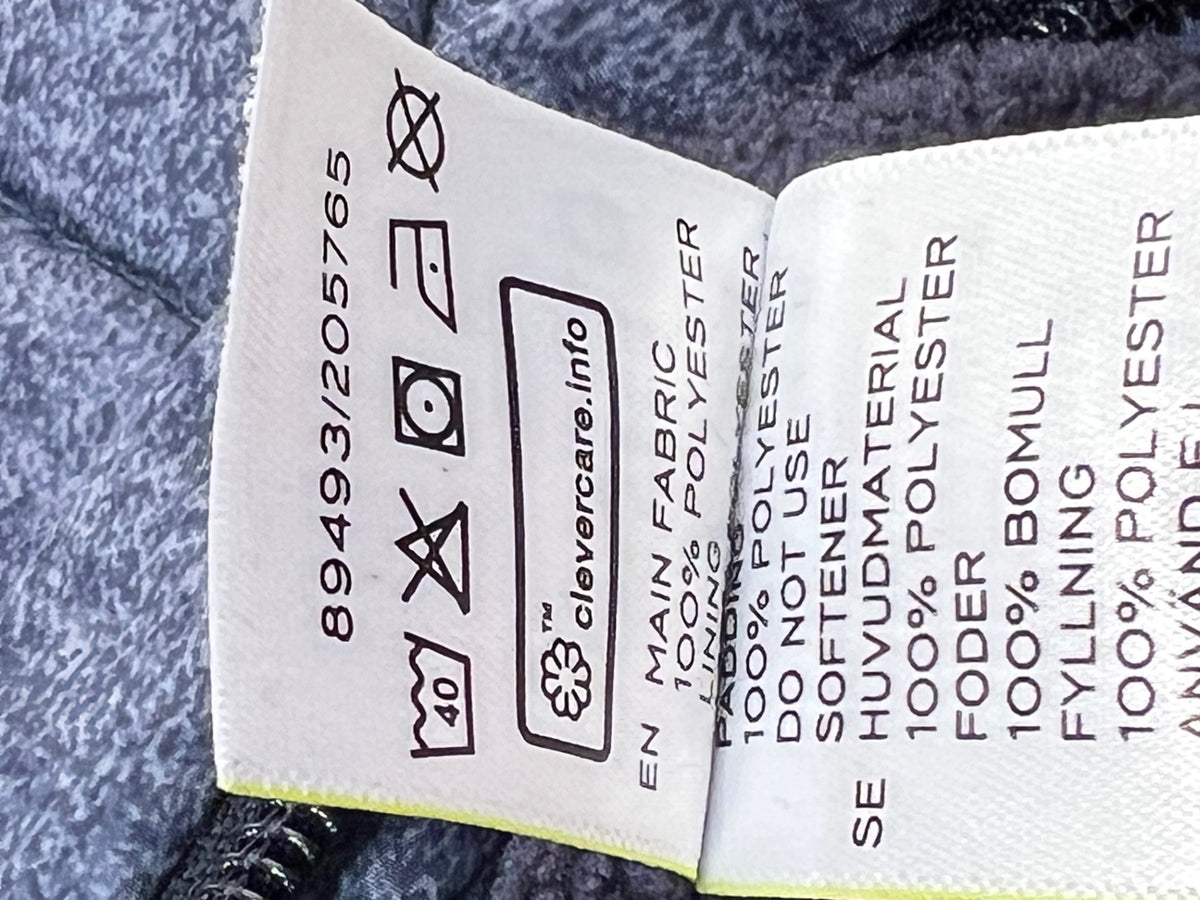 Newbie Vadderad babyoverall 68 Blå
