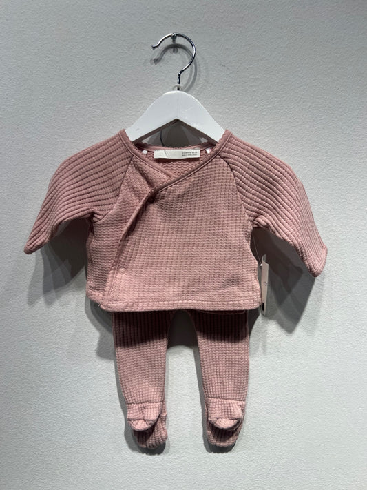 Zara Sett kofta + byxor 56 Rosa