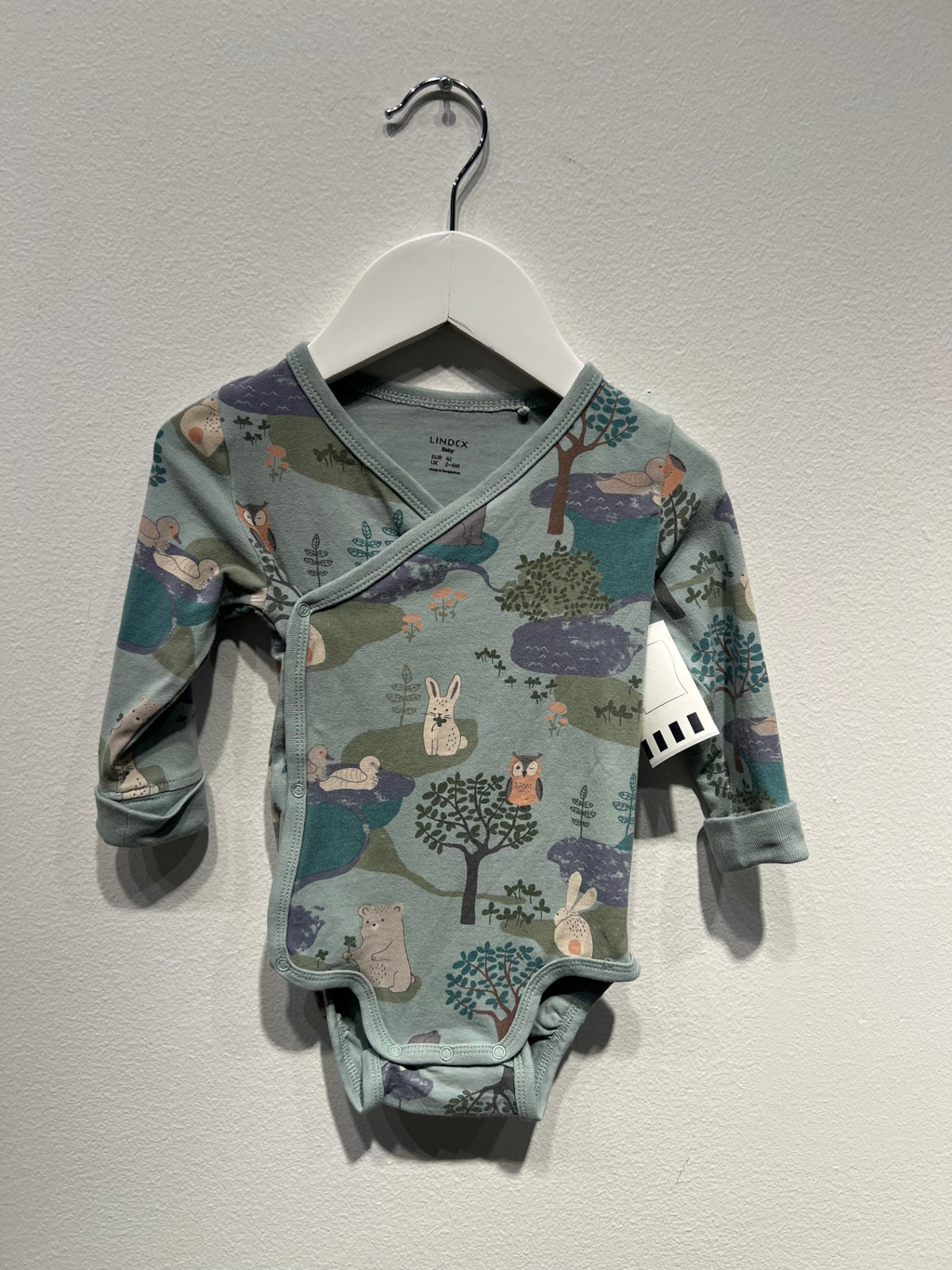 Lindex Body 62 Blågrön/Skog