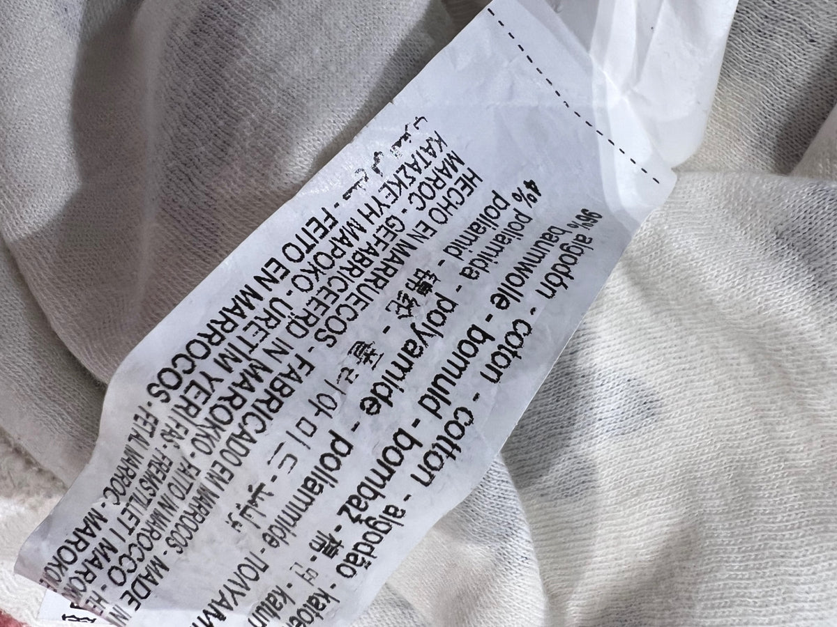 ZARA Klänning 80 Vit med svarta blommor