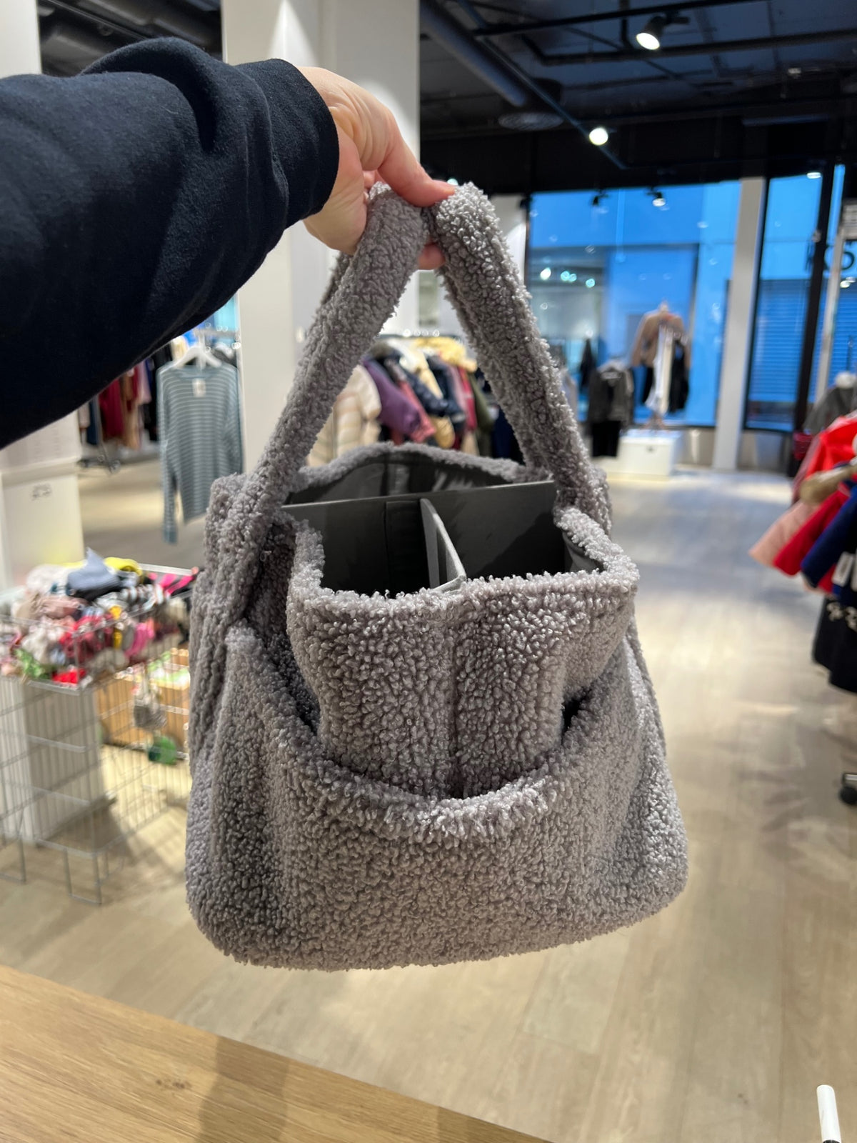 H&M Skötväska Grå 43x30x20cm