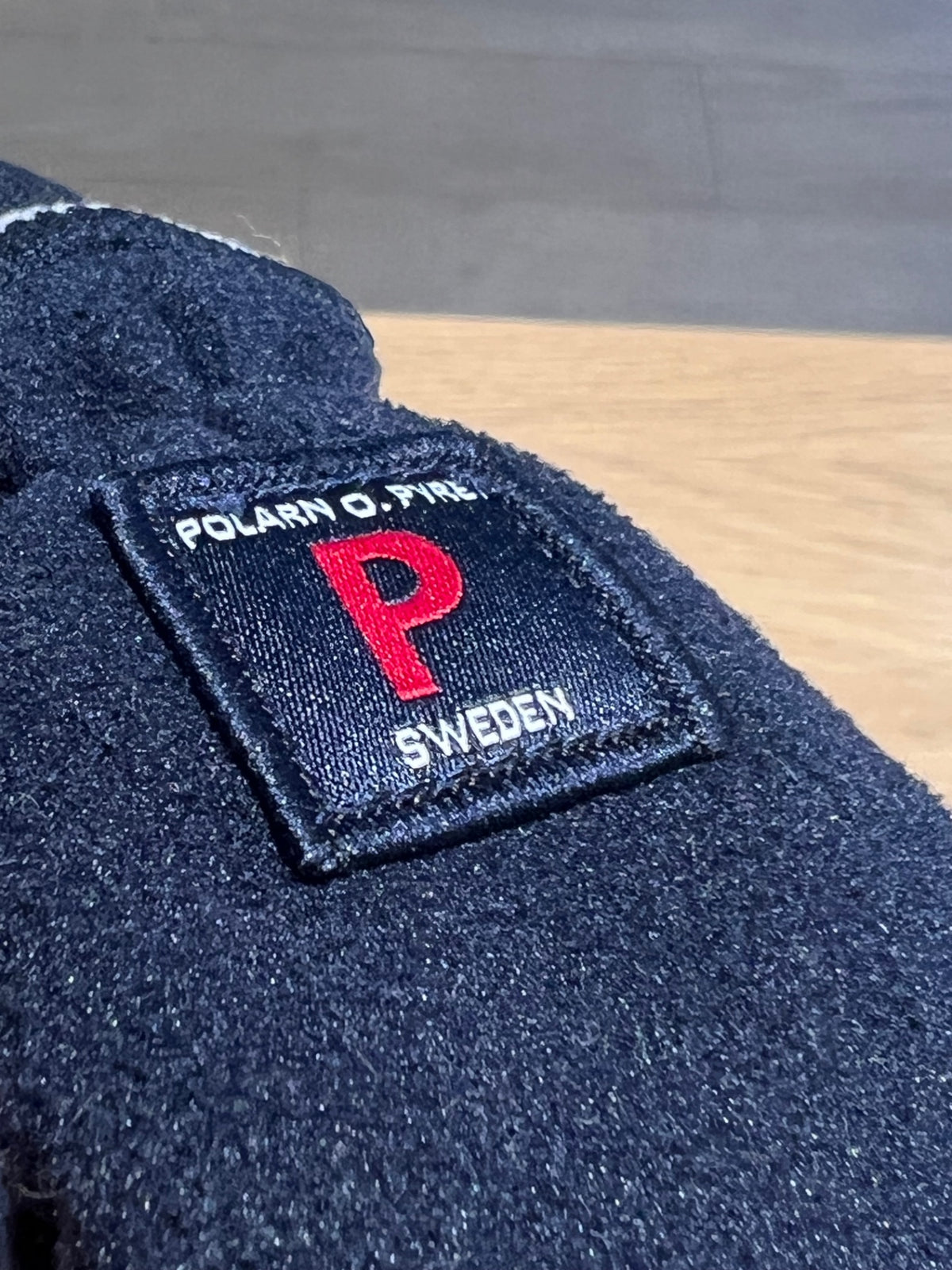 PoP (Polarn O. Pyret) Vindfleece tumvantar 0-6 MÅN Mörkblå