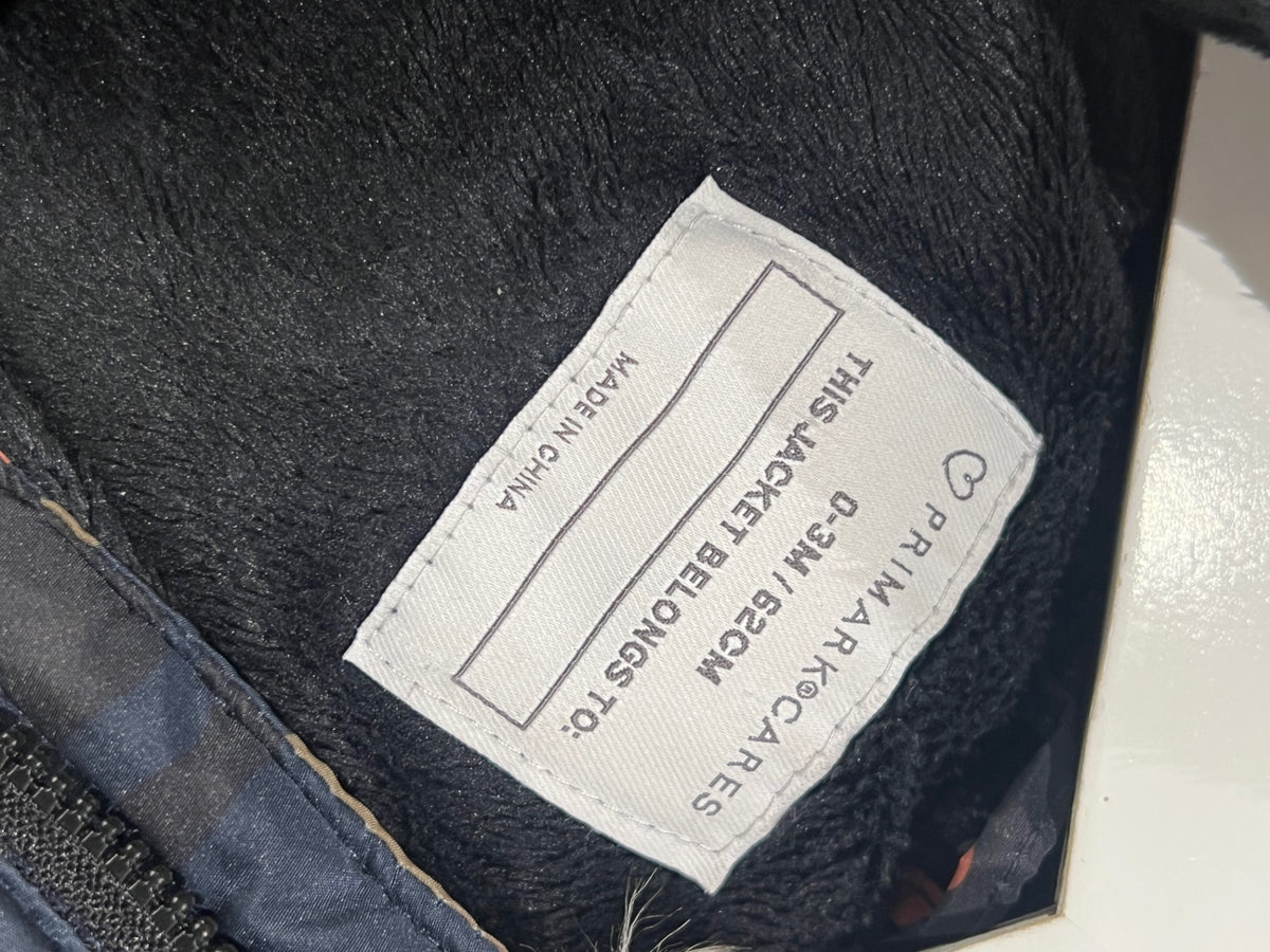 Primark Overall 62 Camomönster/pälskrage