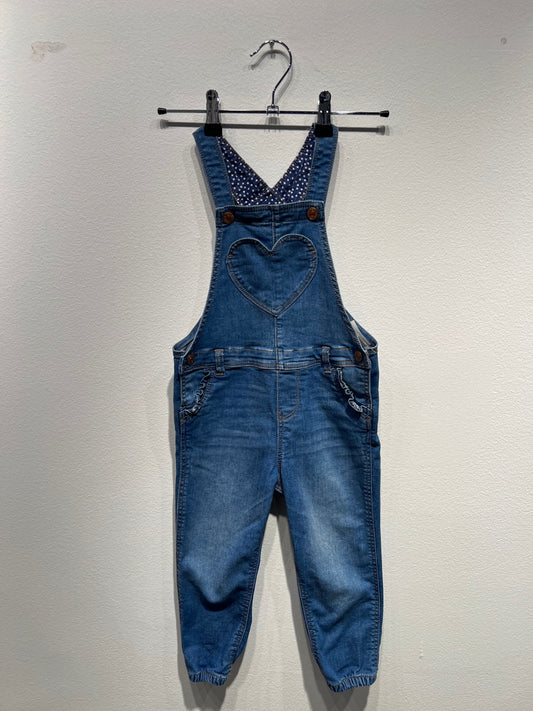 H&M Hängselbyxor 86 Blå