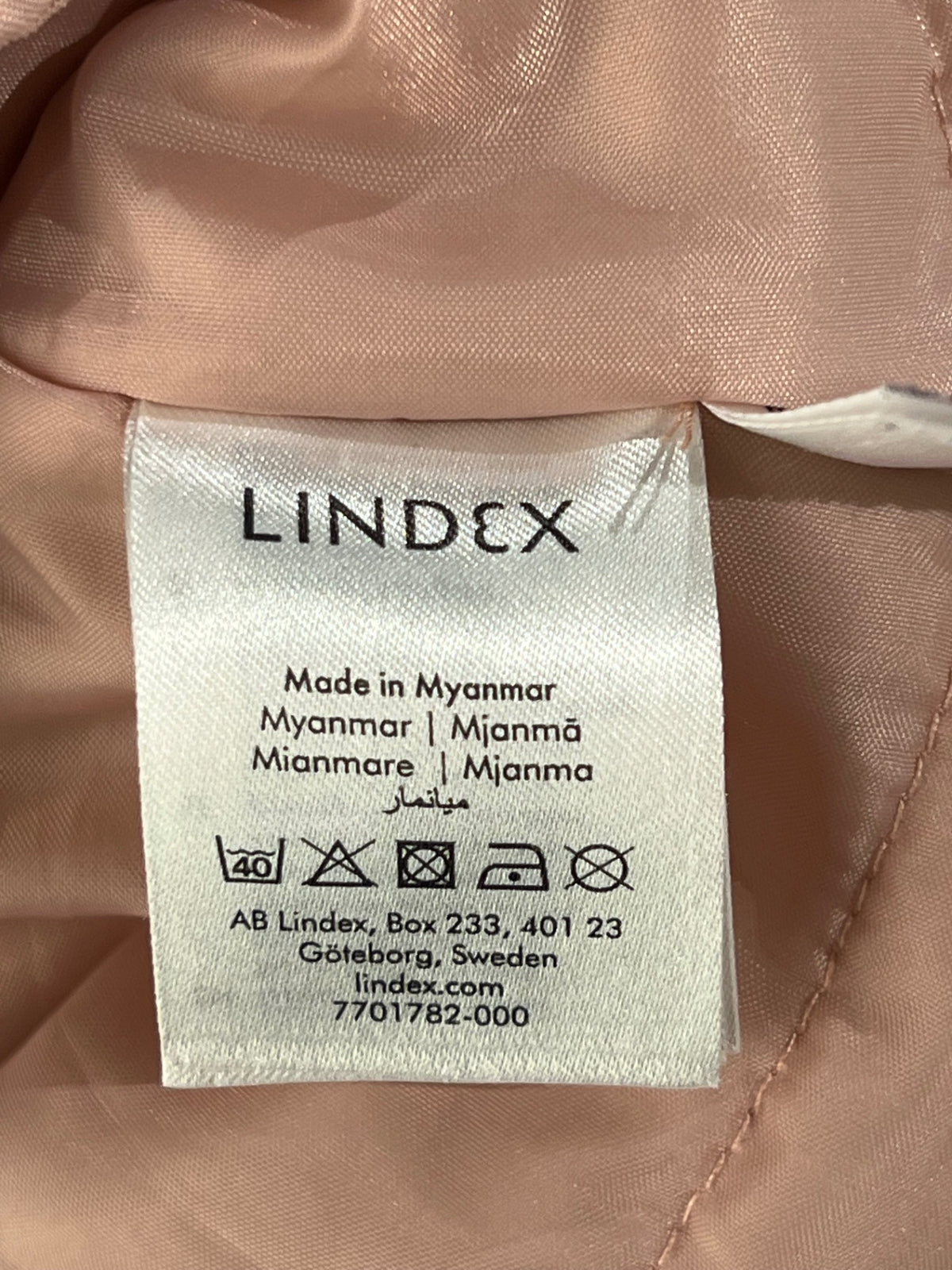 Lindex Parkas jacka 92 Rosa