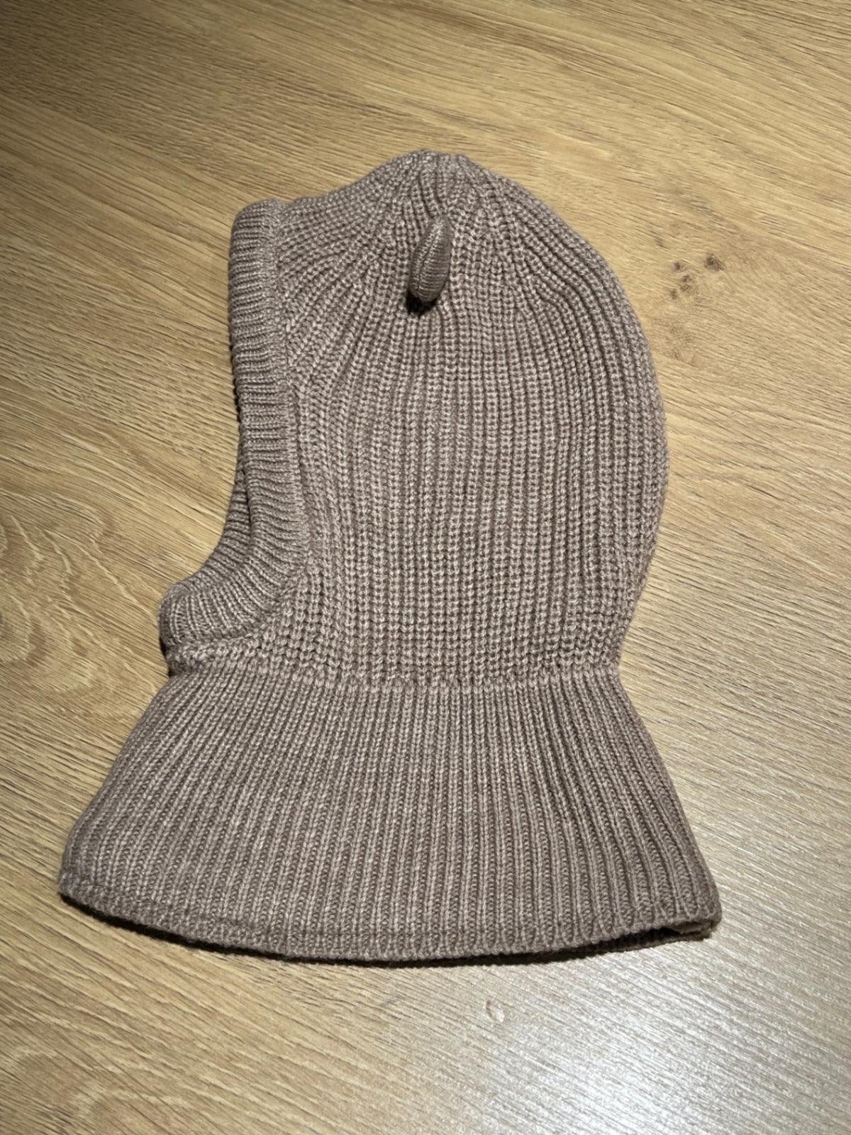 H&M Balaklava 74/80 Beige/Brun