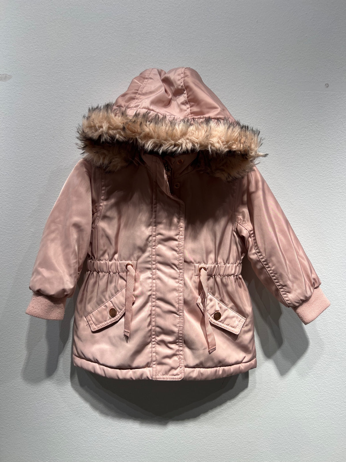 Lindex Parkas jacka 92 Rosa