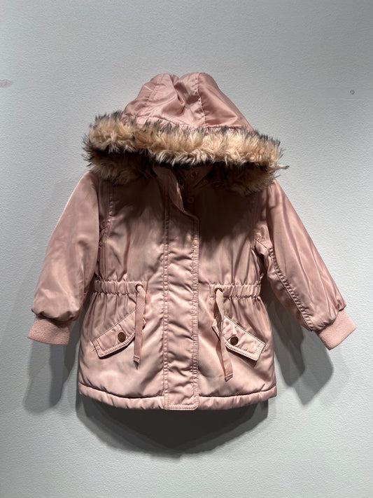 Lindex Parkas jacka 92 Rosa