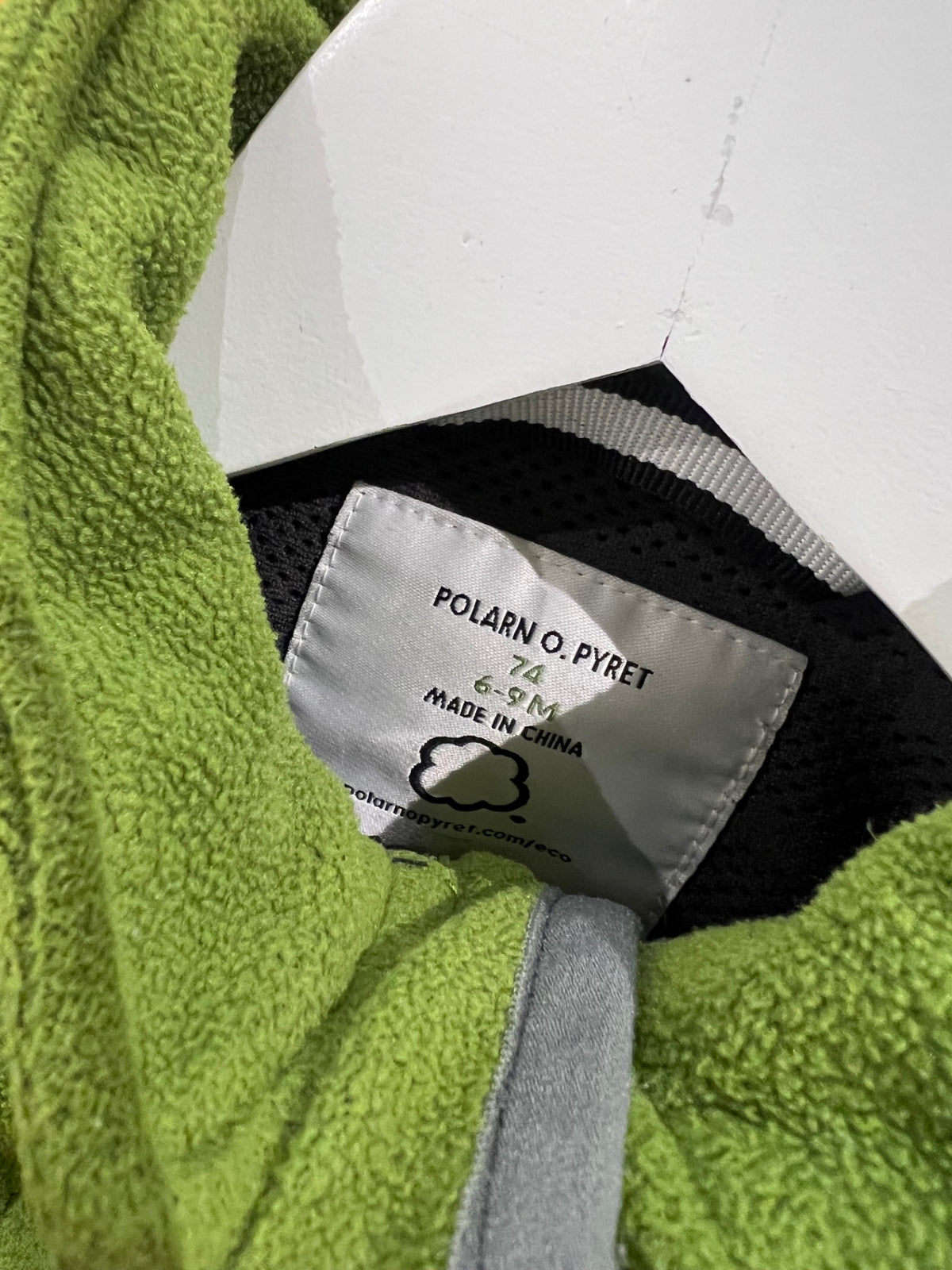 PoP (Polarn O. Pyret) Vindfleece jacka 74 Grön