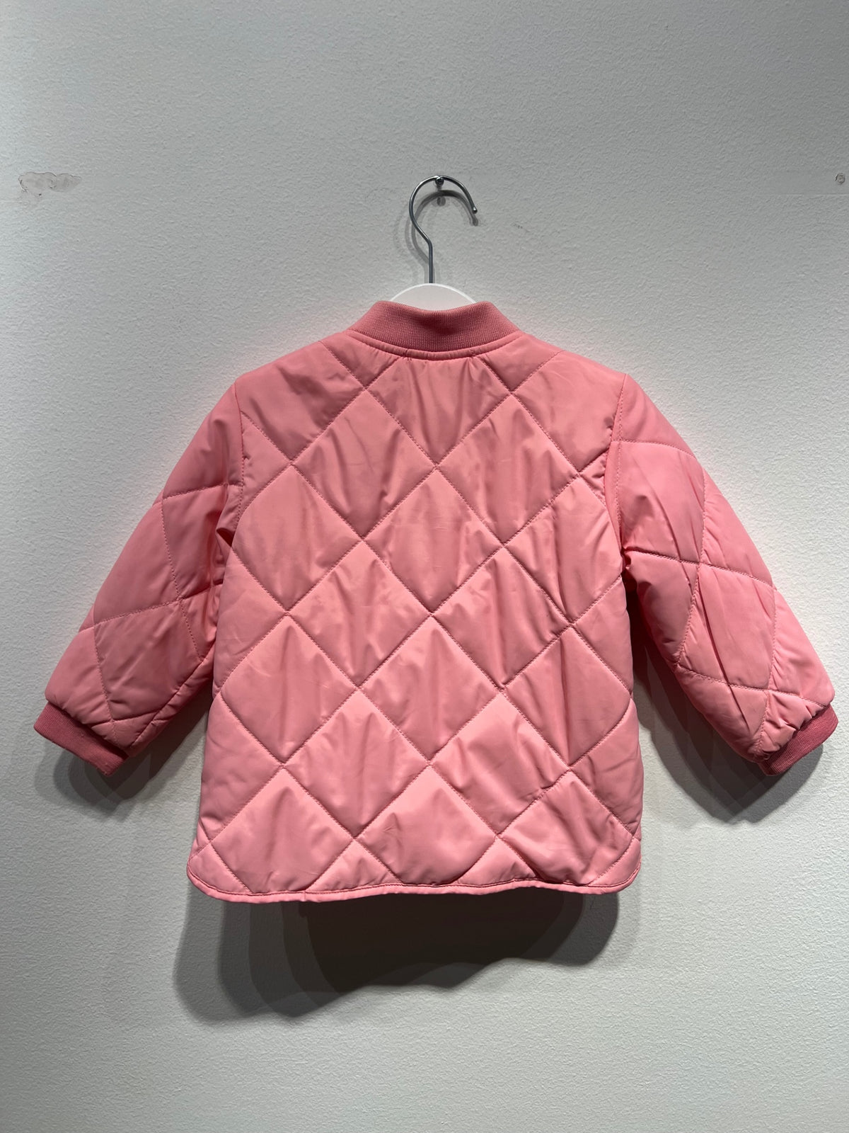 H&M Quiltad jacka 92 Rosa / Blå