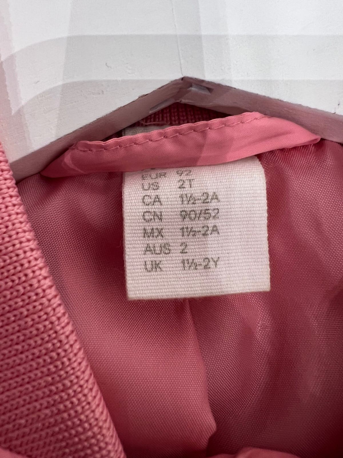 H&M Quiltad jacka 92 Rosa / Blå
