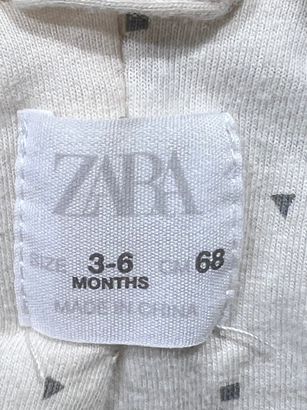 ZARA Teddyjacka med huva 68 Grön