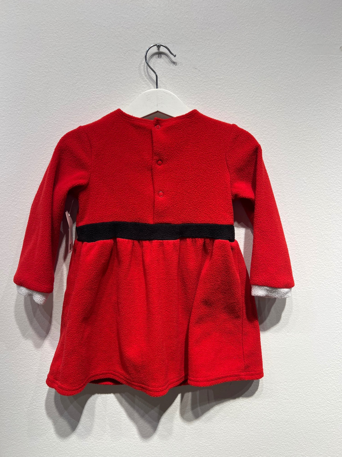 H&M Tomteklänning 86/92 Röd