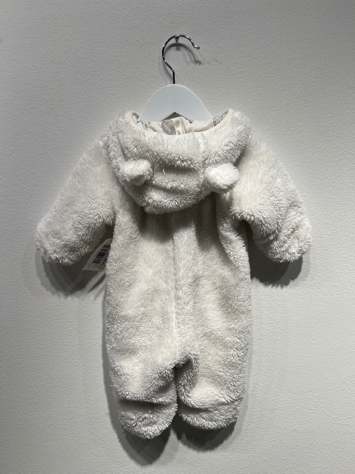 Lindex Teddyoverall 56 Vit