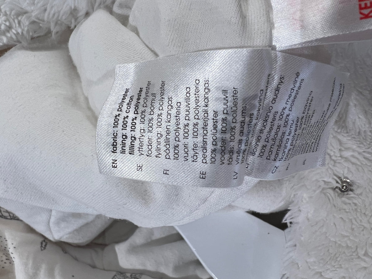 Lindex Teddyoverall 56 Vit