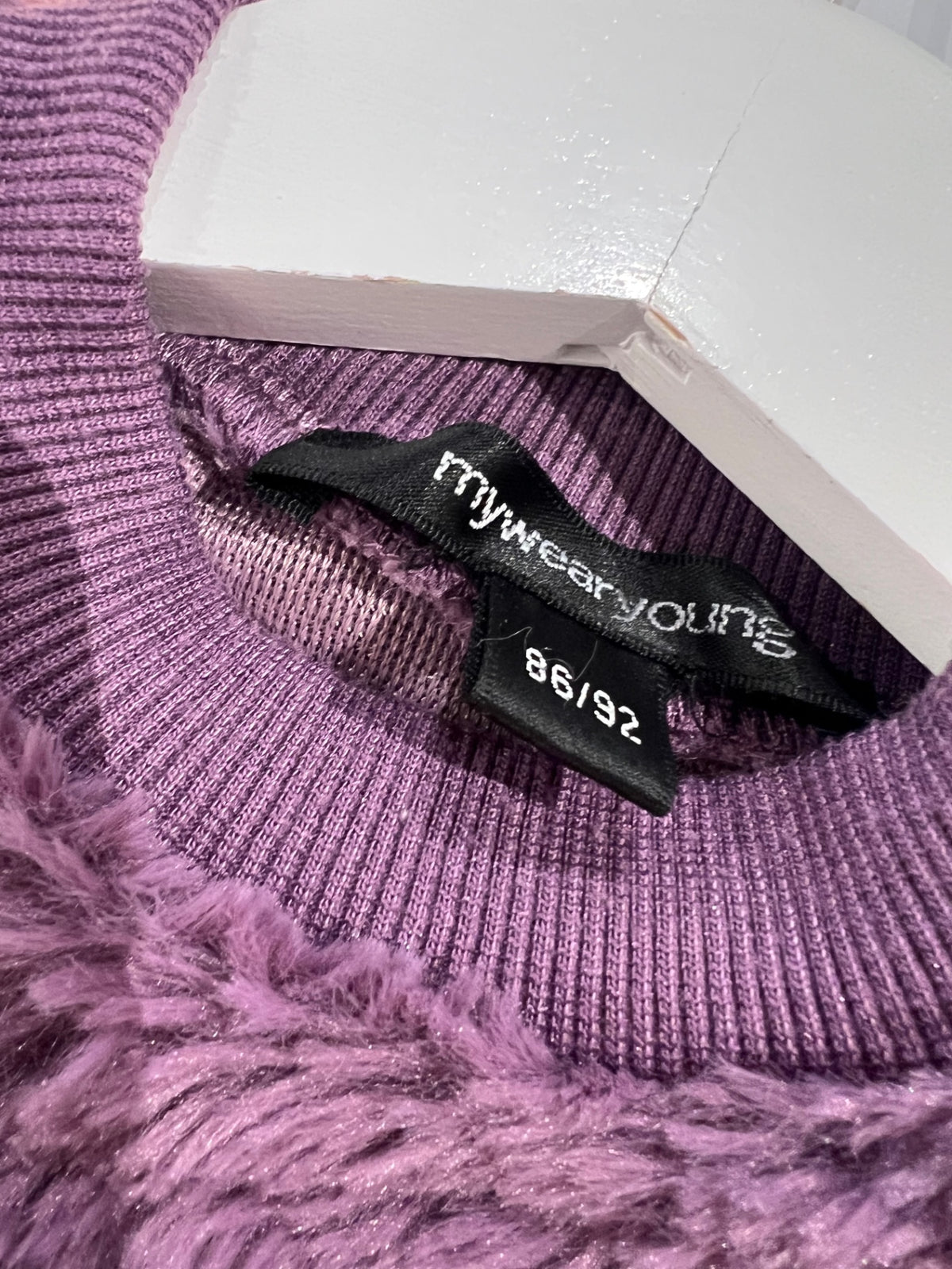 MyWearYoung Fleecetröja 86/92 Lila