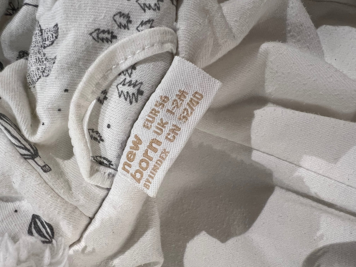 Lindex Teddyoverall 56 Vit