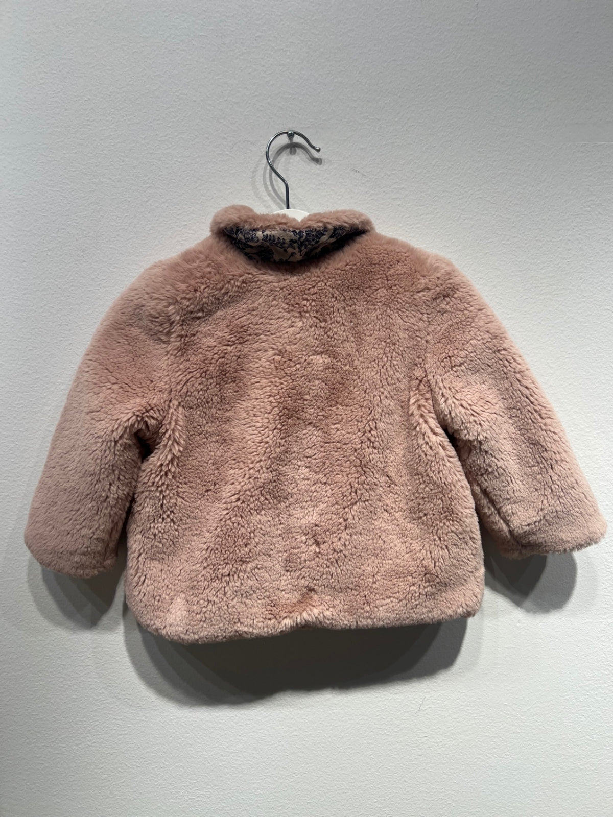 ZARA Fuskpälsjacka 86 Rosa