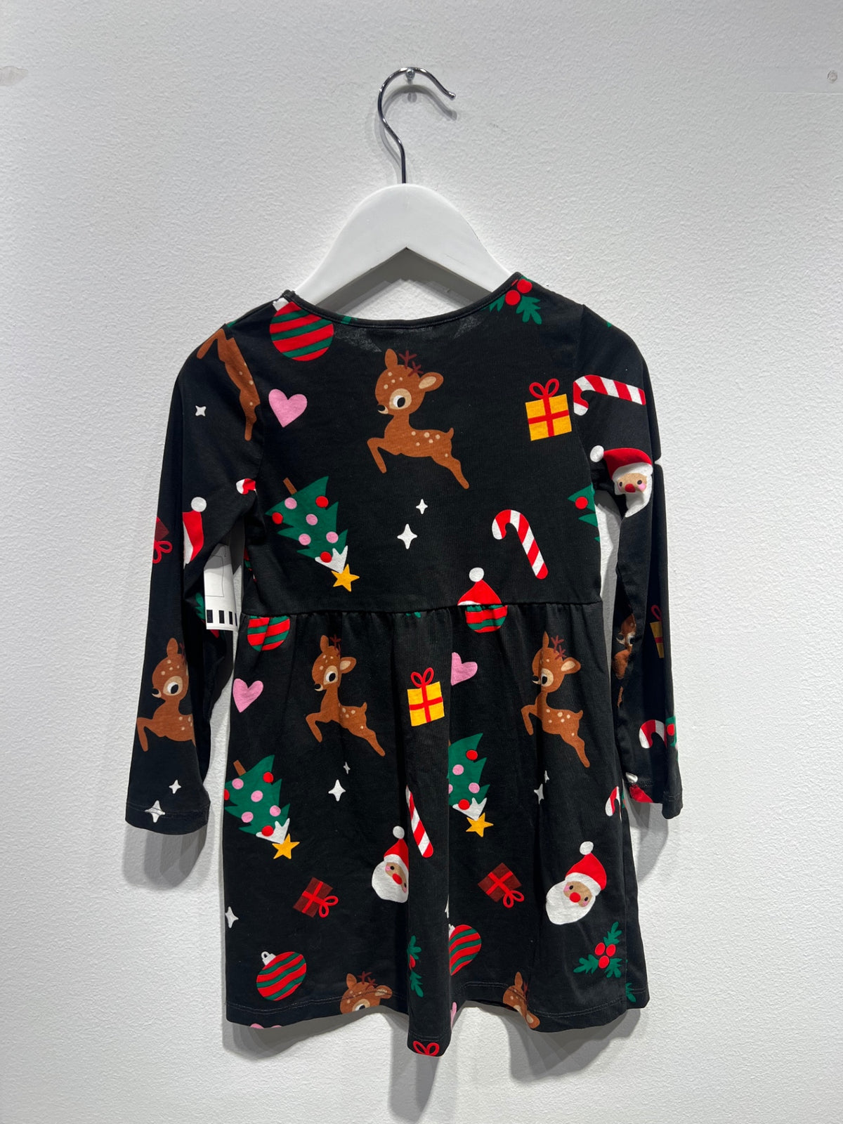 H&M Klänning 110/116 Svart/Jul