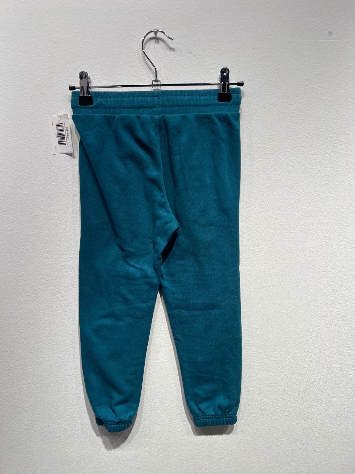 H&M Byxor 110 Turkos (borstad insida)