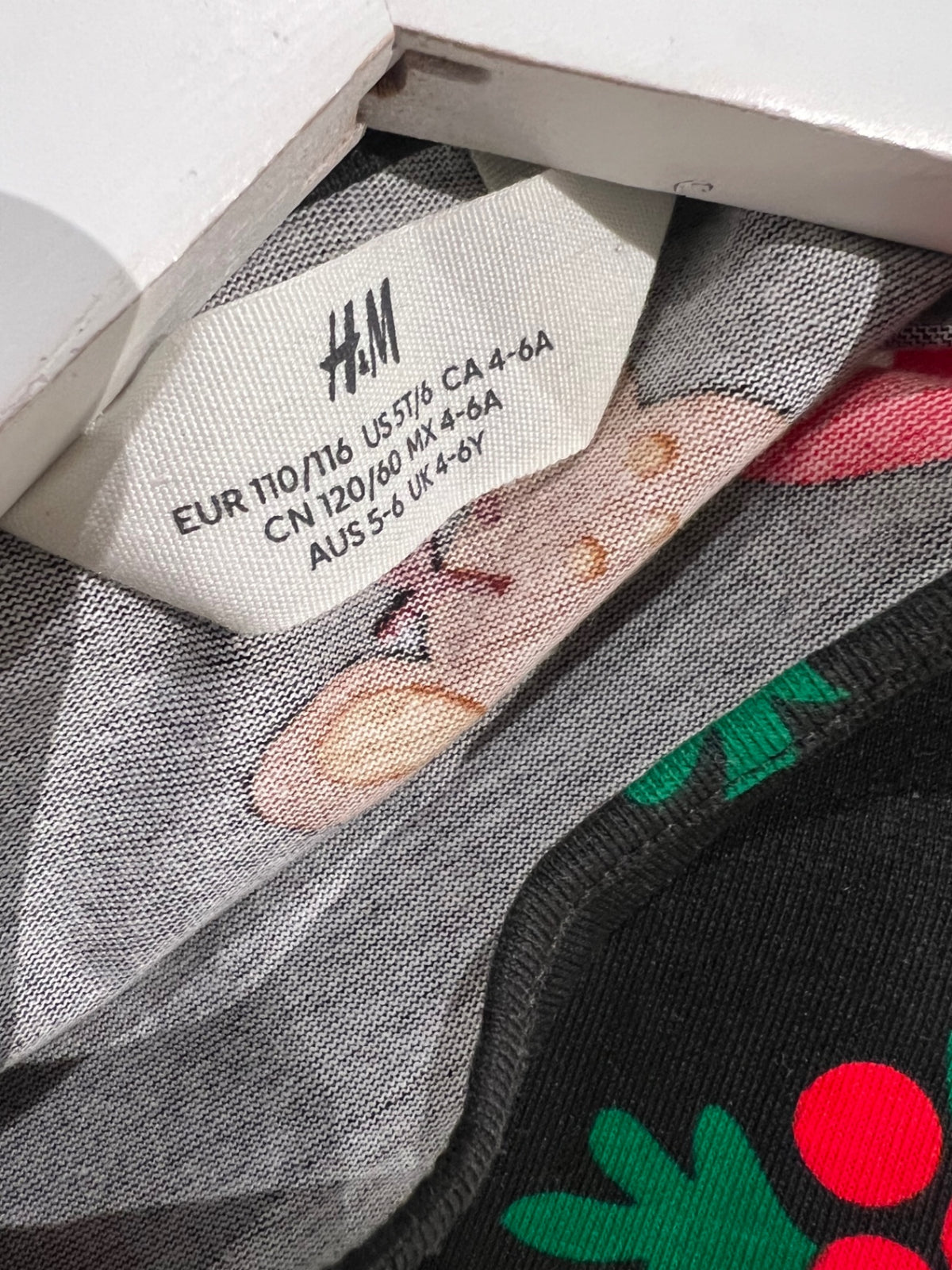 H&M Klänning 110/116 Svart/Jul