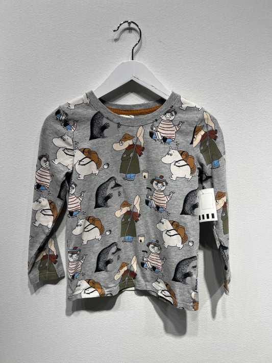 Martinex Tröja 110 Grå/Moomin