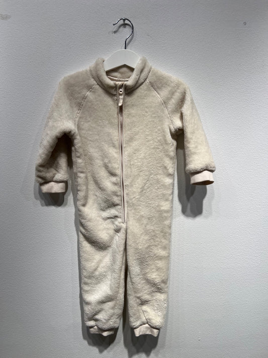 H&M Fleeceoverall 86 Cremevit