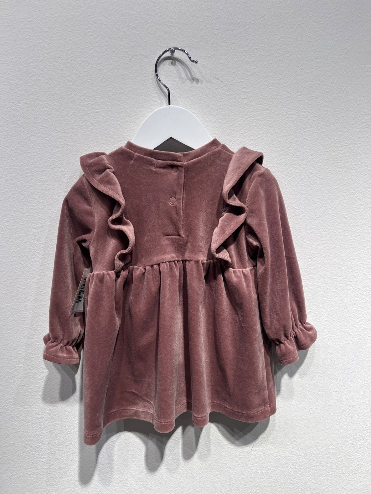 Newbie Velourklänning 68 Lila
