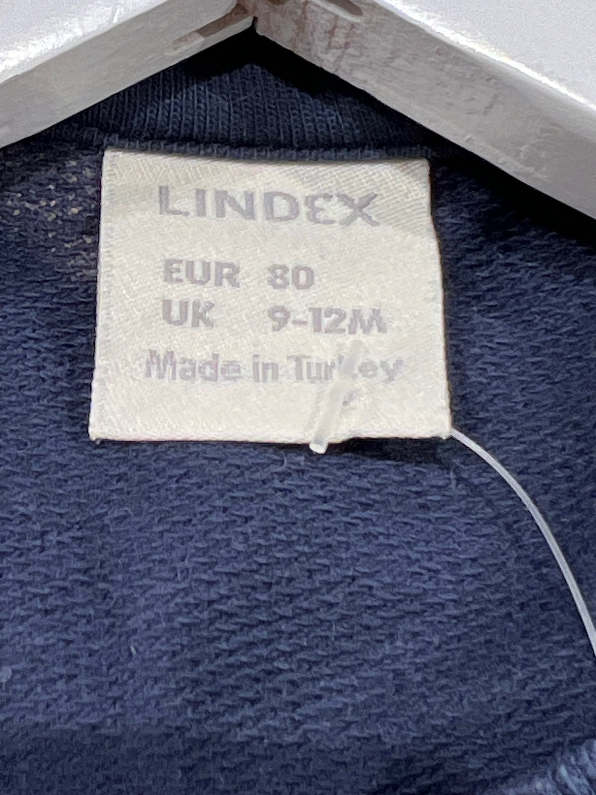 Lindex Tröja + byxor set 80 Mörkblå/Björnar