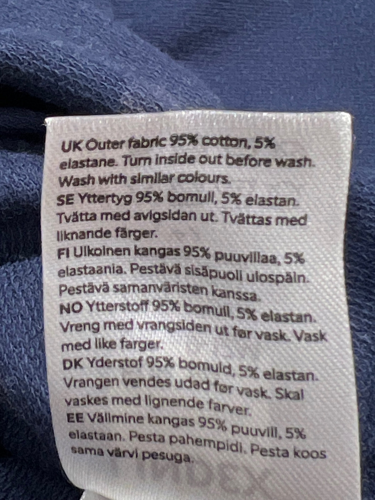 Lindex Tröja + byxor set 80 Mörkblå/Björnar