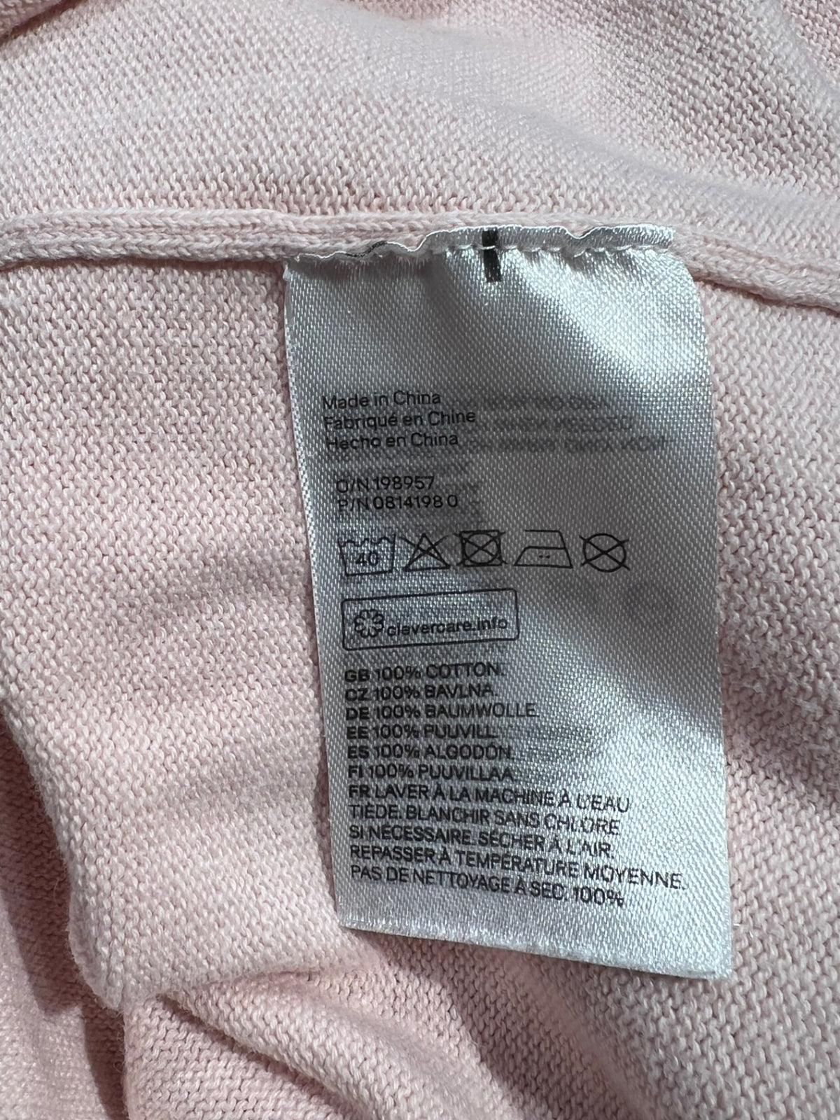 H&M Klänning 86/92 Rosa