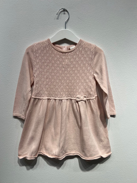 H&M Klänning 86/92 Rosa