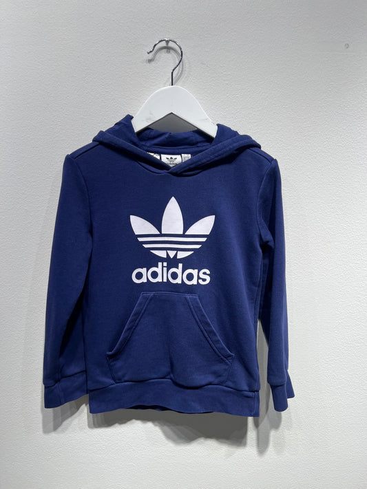 Adidas Hoodie 122 Blå