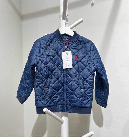 S Ralph Lauren Jacka 104 Mörkblå/Quiltad